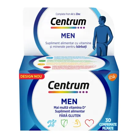 Centrum pentru Bărbați, 30 comprimate, GSK