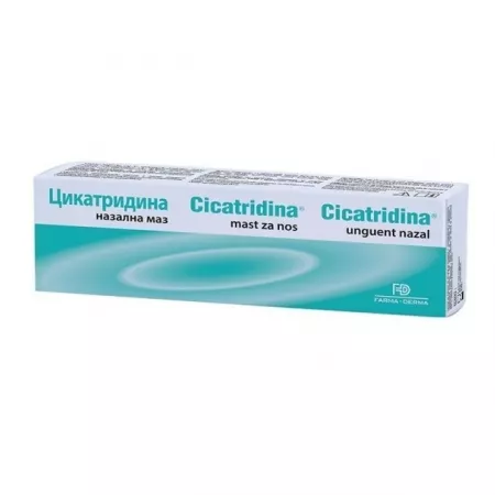 Cicatridina, unguent nazal, 15 g, Naturpharma