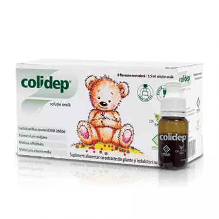 Colidep, soluție orală, 8 monodoze, Dr. Phyto