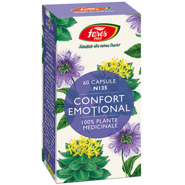 Confort Emoțional, 60 capsule, Fares