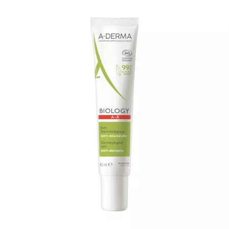 Biology A-R, Cremă Antiroșeață, 40 ml, A-Derma