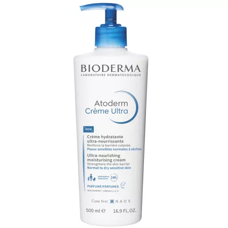 Atoderm Ultra, Cremă cu Parfum, 500 ml, Bioderma