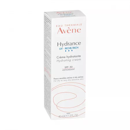 Hydrance Optimale Riche SPF 30, cremă, 40 ml, Avène