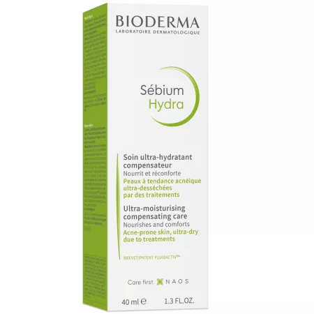 Sébium Hydra, cremă, 40 ml, Bioderma