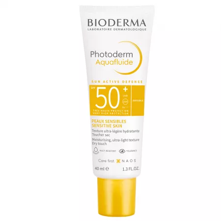 Photoderm Aquafluide Invisible SPF 50, 40 ml, Bioderma
