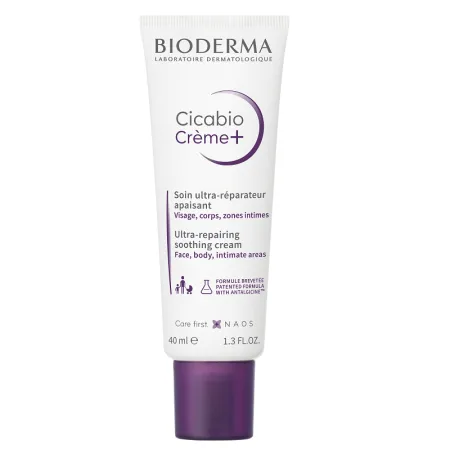Cicabio Creme+, cremă, 40 ml, Bioderma