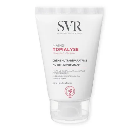 Topialyse Mains Ultra Desséchées, Cremă Mâini Uscate, 50 ml, SVR