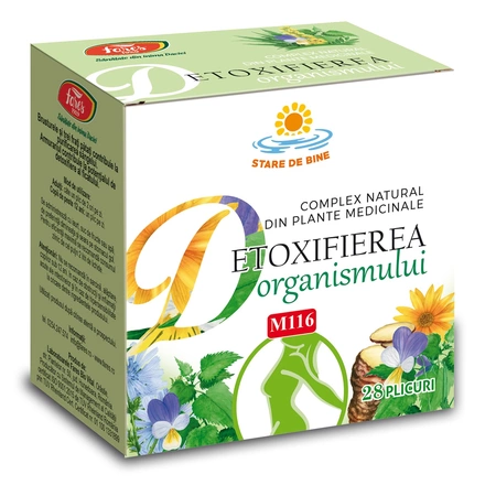 Detoxifierea Organismului, 28 plicuri, Fares