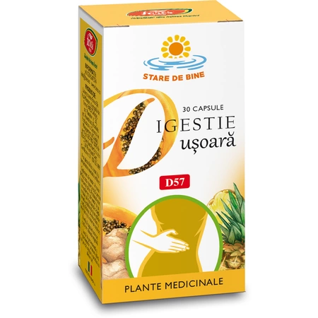 Digestie Ușoară, 30 capsule, Fares