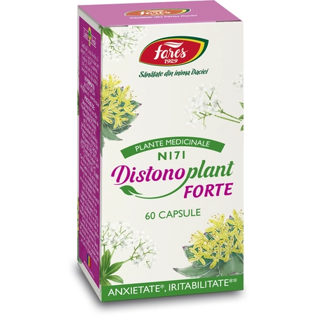 Distonoplant Forte, 60 capsule, Fares