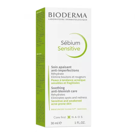 Sébium Sensitive, cremă, 30 ml, Bioderma