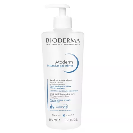 Atoderm Intensive, gel-cremă, 500 ml, Bioderma