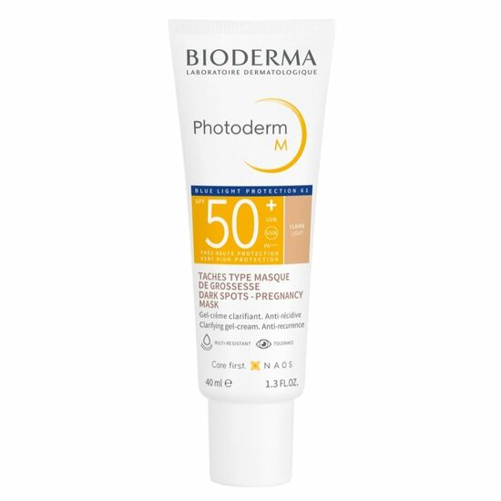 Photoderm M Claire SPF 50+, Cremă Colorată, 40 ml, Bioderma
