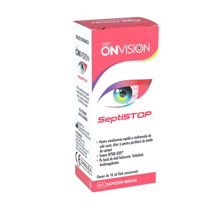 Onvision Septistop, picături oftalmice, 10 ml, Sun Wave Pharma