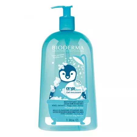 ABCDerm Gel Spumant, 1000 ml, Bioderma