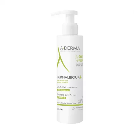 Dermalibour+Cica, Gel Spumant, 200 ml, A-Derma