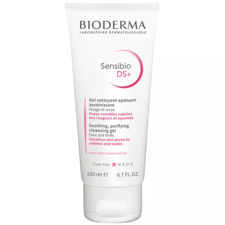 Sensibio DS+, Gel Spumant, 200 ml, Bioderma