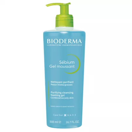 Sébium, Gel Spumant, 500 ml, Bioderma