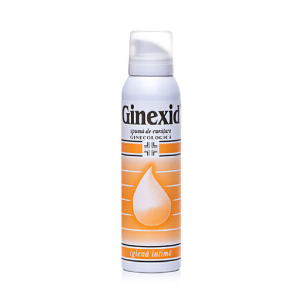 Ginexid, spumă de curățare, 150 ml, Naturpharma