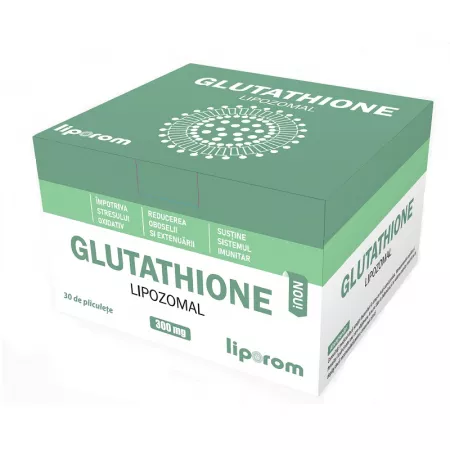 Glutathione Lipozomal 300 mg, 30 plicuri, Liporom