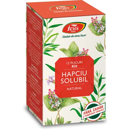 Hapciu Solubil, 12 plicuri, Fares