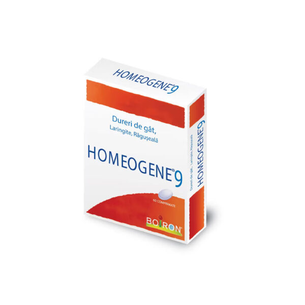 Homeogene 9, 60 comprimate de supt, Boiron