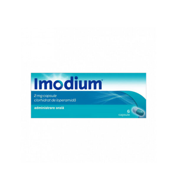 Imodium 2mg, 6 capsule, Johnson & Johnson, McNeil