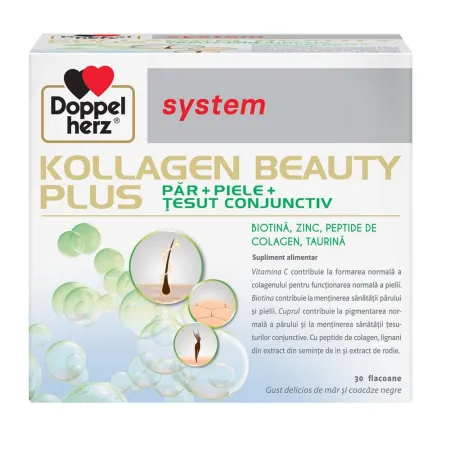 System Kollagen Beauty Plus, 30 fiole, Doppelherz
