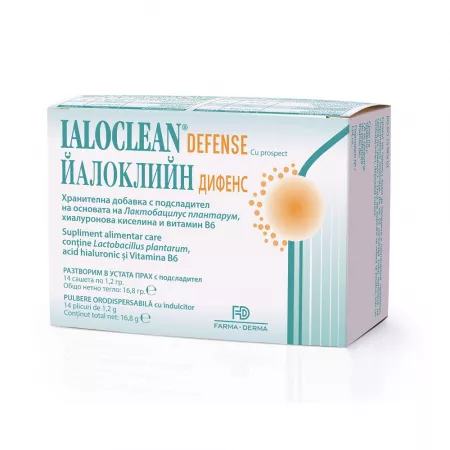 Ialoclean Defense, 14 plicuri orodispersabile, Naturpharma