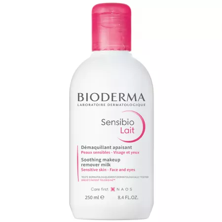 Sensibio, Lapte Demachiant, 250 ml, Bioderma