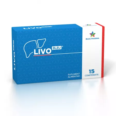 Livo Bleu, 15 comprimate, Bleu Pharma