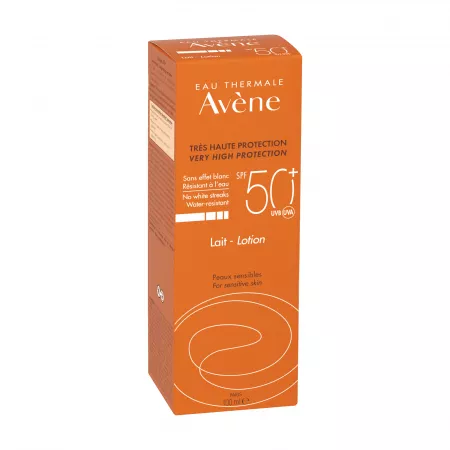 Lapte de Corp cu Protecție Solară SPF 50+, 100 ml, Avène