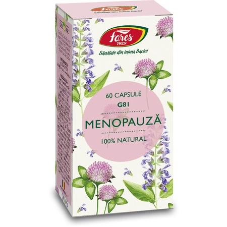 Menopauza, 60 capsule, Fares