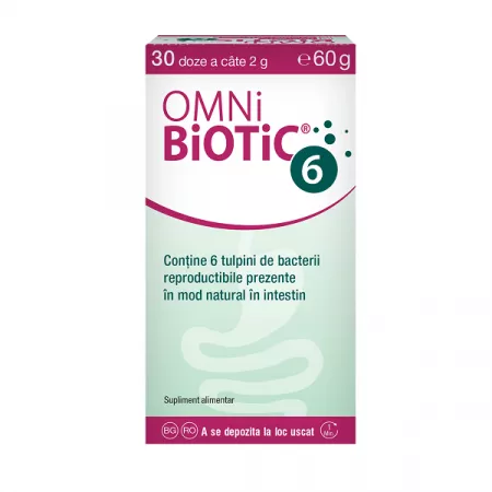 Omnibiotic 6, 60 g, Institut Allergosan