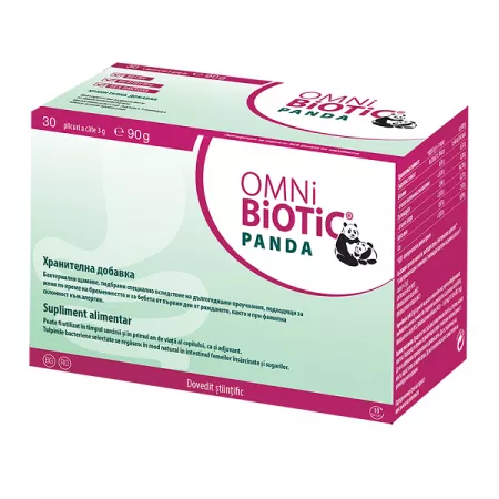 Omnibiotic Panda, 30 plicuri, Institut Allergosan