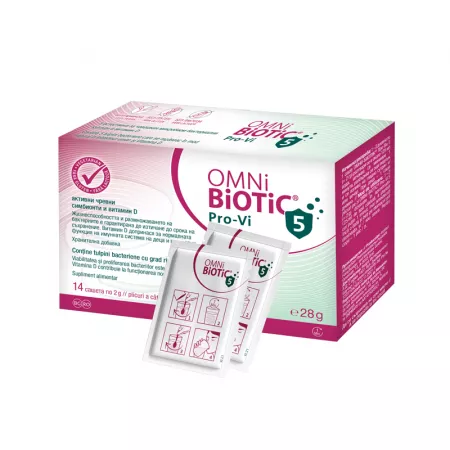 Omnibiotic Pro-VI 5, 14 plicuri, Institut Allergosan