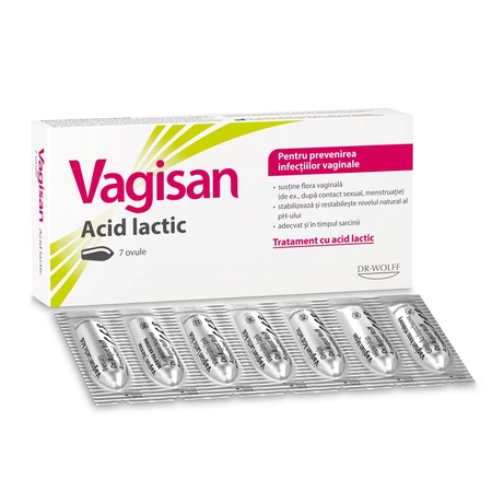 Vagisan, 7 ovule, Queisser Pharma