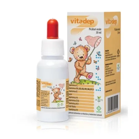 Vitadep, picături orale, 30 ml, Dr. Phyto