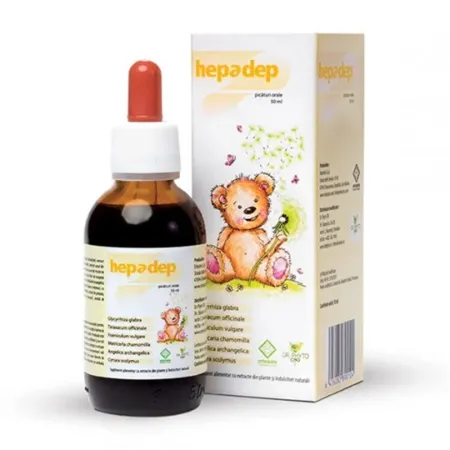 Hepadep, picături orale, 50 ml, Dr. Phyto