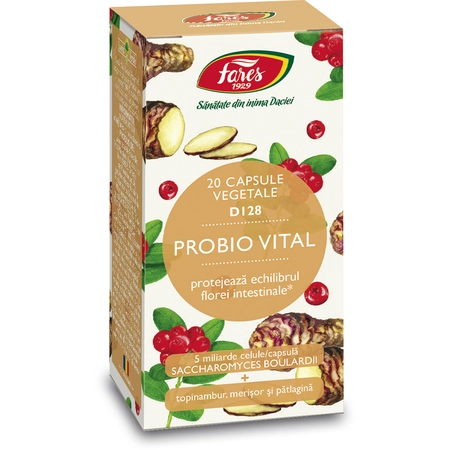 Probio Vital, 20 capsule, Fares