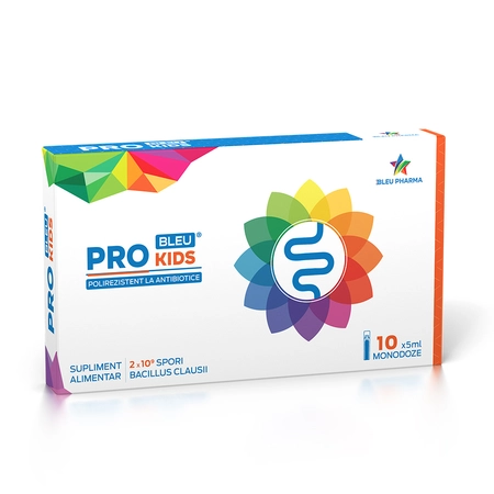 Pro Kids Bleu, 10 fiole buvabile, Bleu Pharma