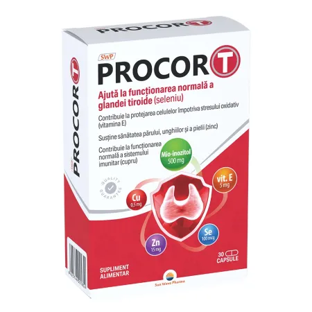 Procor T, 30 capsule, Sun Wave Pharma
