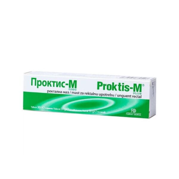 Proktis-M Plus unguent rectal, 30 g, Naturpharma