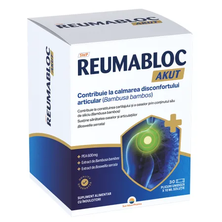 Reumabloc Akut, 30 plicuri x 10 ml, Sun Wave Pharma