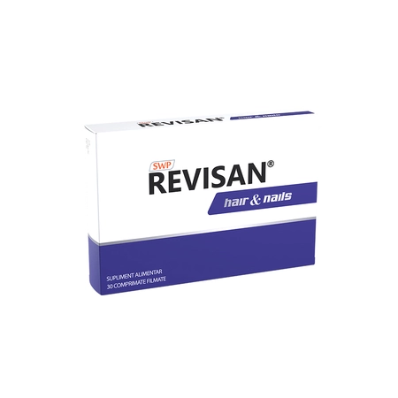 Revisan Hair & Nails, 30 comprimate, Sun Wave Pharma