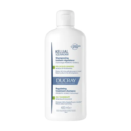 Squanorm, șampon mătreață grasă, 400 ml, Ducray