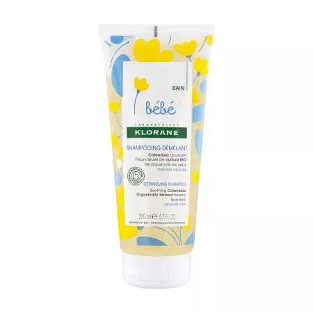 Șampon Delicat pentru Bebeluși, 200 ml, Klorane Bébé