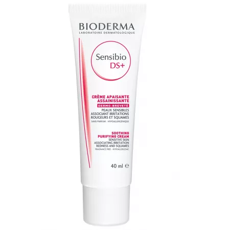 Sensibio DS+, cremă, 40 ml, Bioderma