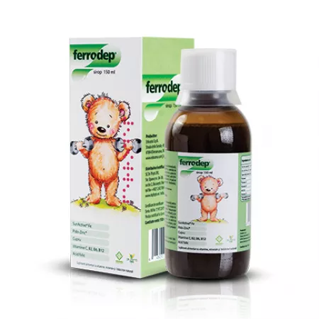 Ferrodep, sirop, 150 ml, Dr. Phyto