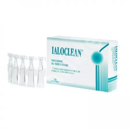 Ialoclean, soluție de nebulizare, 5 monodoze x 2 ml, Naturpharma
